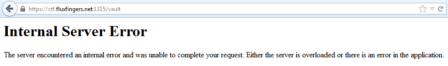 REC Auth vault sqli answer