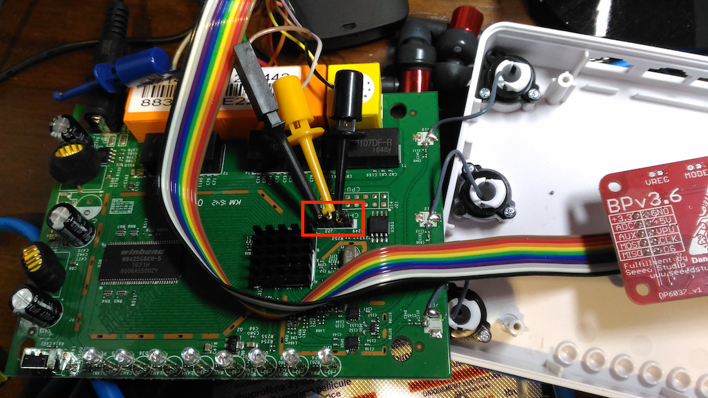 ipTIME n704-v3 UART pins