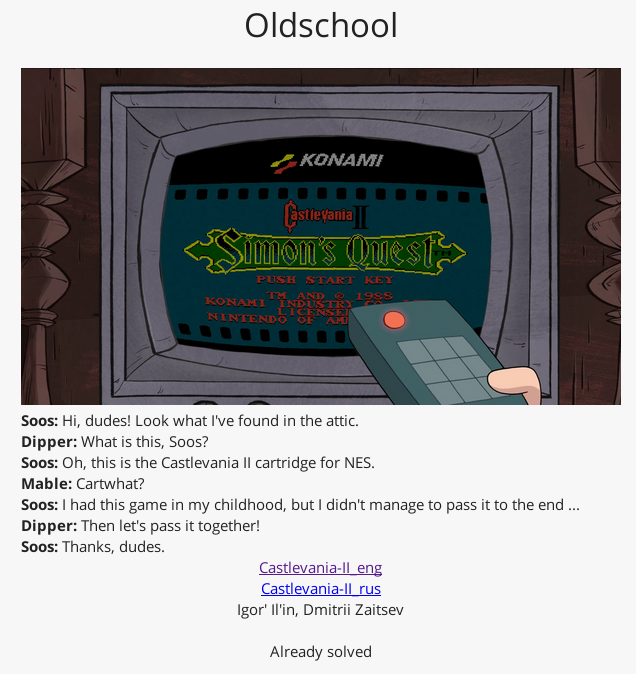 Oldschool challenge