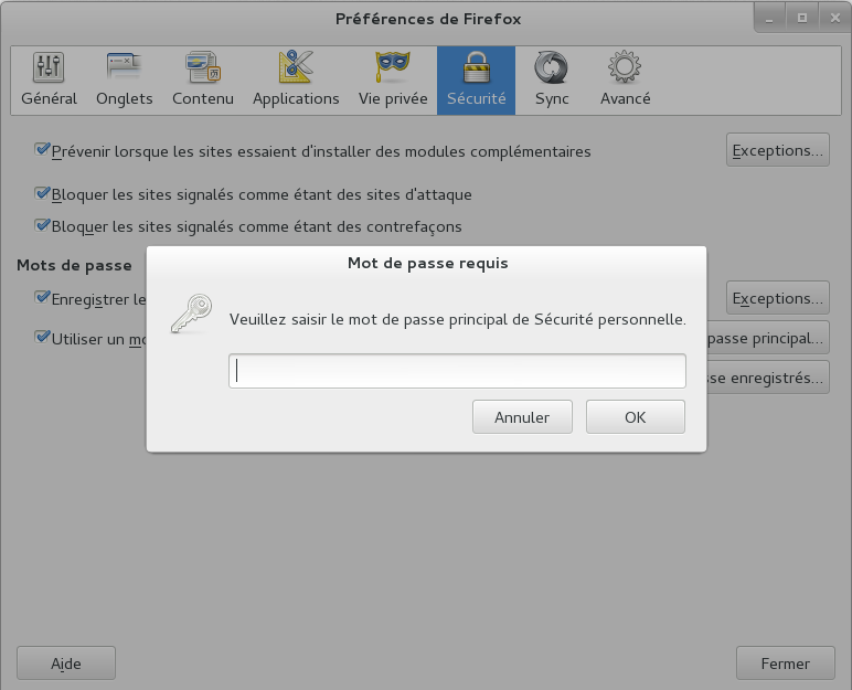 Profil Firefox